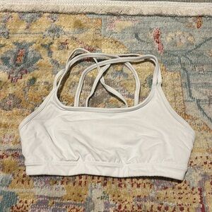 Athleta Bra Top White Womens Size Small 0